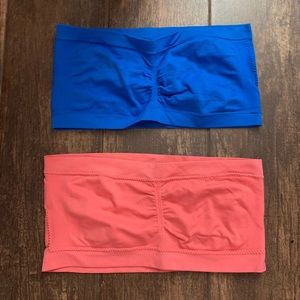 2 bandeau brads (Blue and Pink)